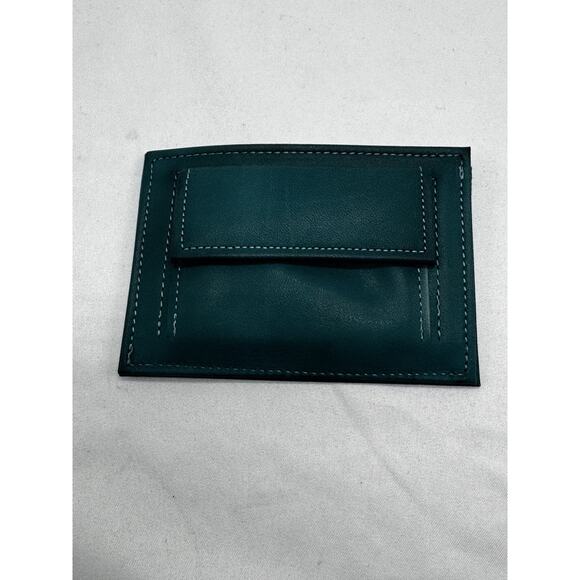 Rolfs Ladies Weekender Wallet Women Green Leather Travel Trip Small Money Credit - Picture 1 of 8
